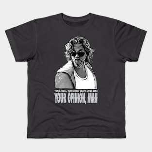 Big lebowski t-shirt Kids T-Shirt